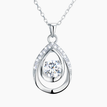 Crystal Teardrop Necklace