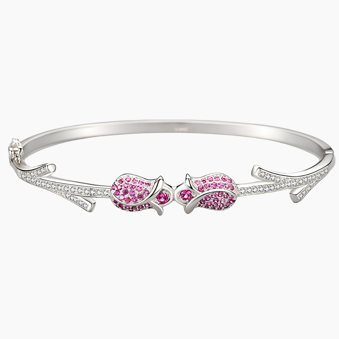 Pink Blossom Bangle